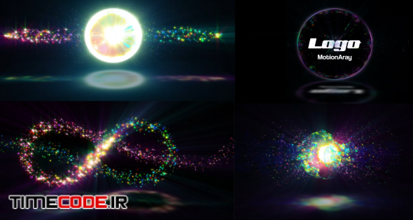 Particle Explosion Logo Reveal