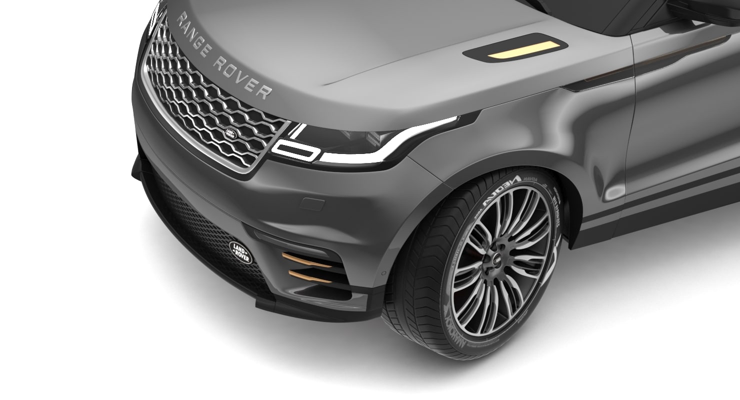 2018 Land Rover Range Rover Velar Corris Grey 3D