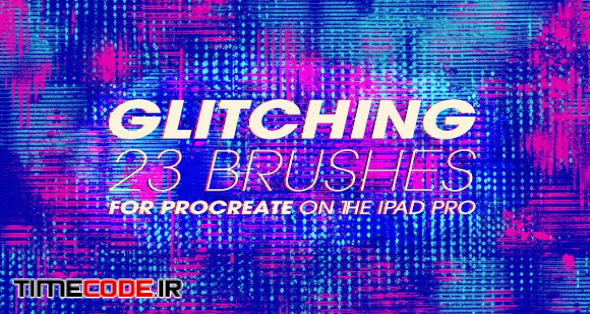 Glitching Brushes for Procreate