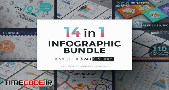 14 in 1 Infographic Bundle