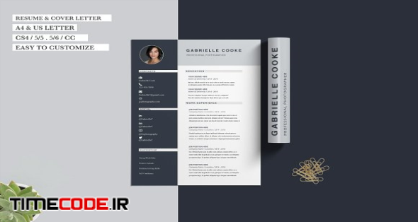 Resume/CV Template | Gabrielle Cooke