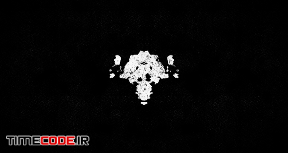  Rorschach Ink Blots - Horror Logo Reveal 