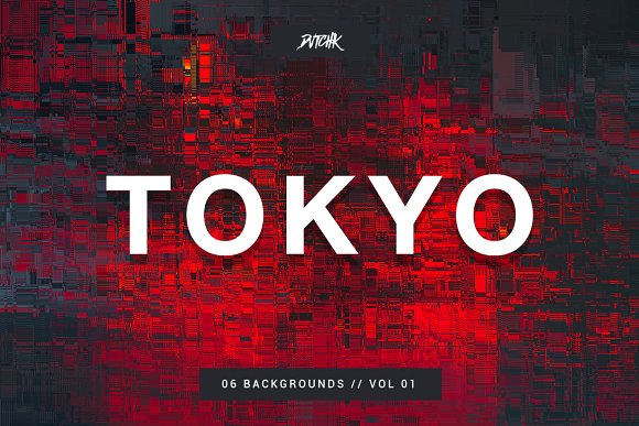 Tokyo | City Glitch Bgs | Vol. 01