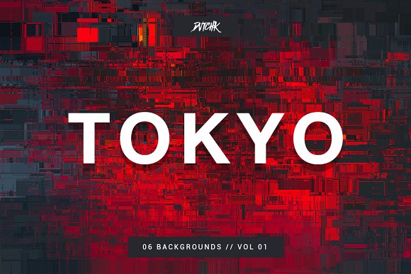 Tokyo | City Glitch Bgs | Vol. 01