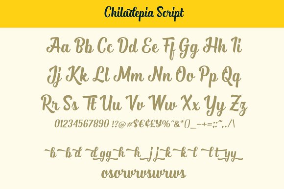 دانلود فونت انگلیسی گرافیکی Chiladepia - Font Duo – تایم کد