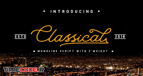 Classical / Monoline Script