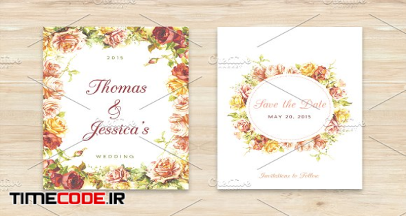 Floral Save The Date