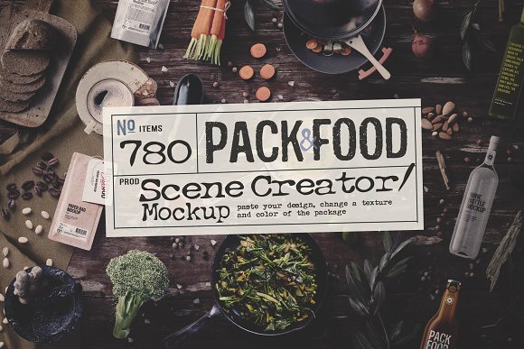 PACK&FOOD Creator / topview