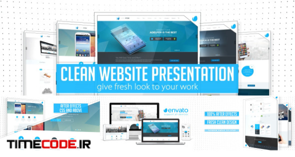  Clean Website Presentation 2 in 1 