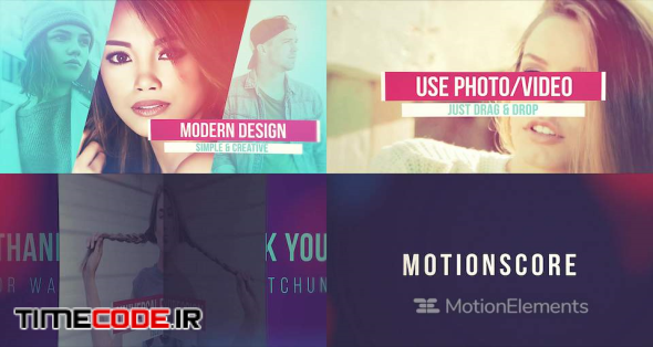 Dynamic Slideshow After Effects Templates