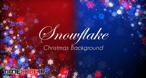  Snowflake Christmas Event Sparkling Background 