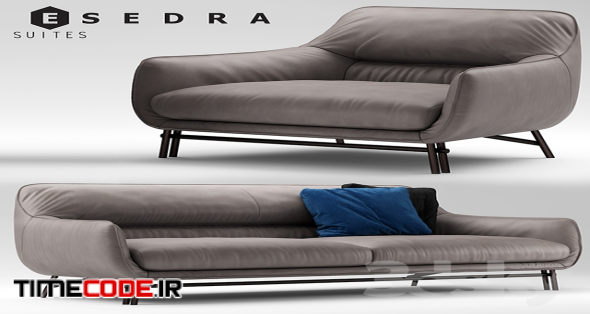 Sofa and armchair Esedra by Prospettive VENICE Sofa
