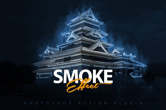 Smoke Effect Photoshop Action