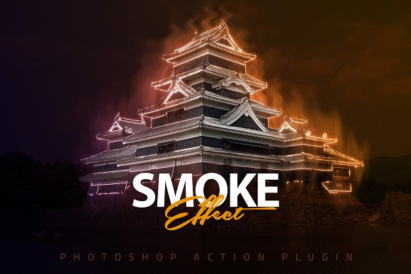 Smoke Effect Photoshop Action