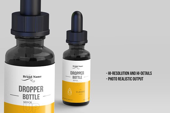 Dropper Bottle Mockups 01