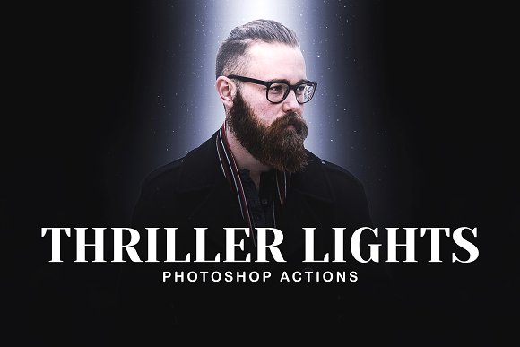 Thriller Lights Photoshop Actions