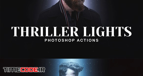 Thriller Lights Photoshop Actions