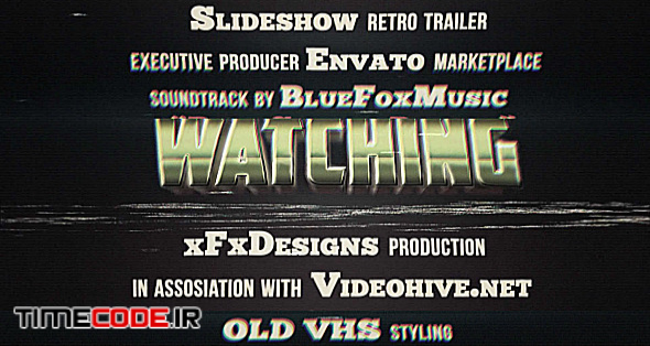  80s Retro Titles VHS Effect 