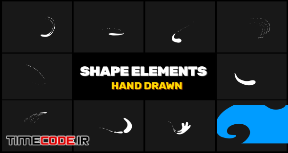 Swirls And Shapes Elements Pack