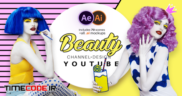  Beauty Youtube Design Pack 