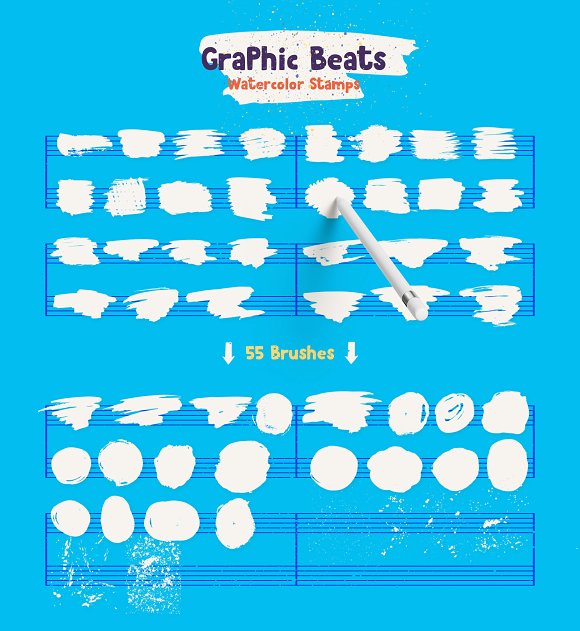 Graphic Beats: Brushes for ProCreate
