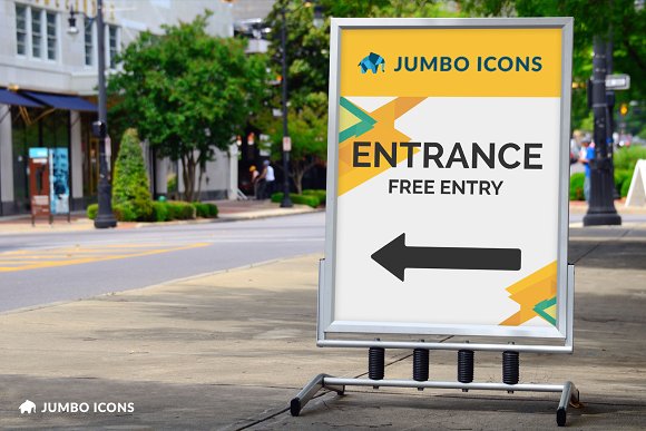 Jumbo Icons Flat Vector Pack