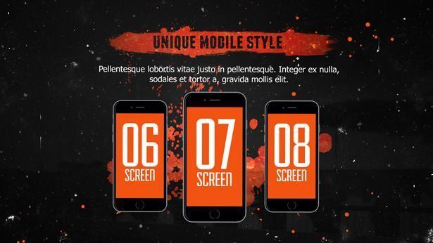  Grunge Mobile App Promo 
