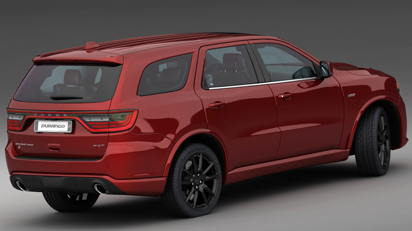 Dodge Durango SRT 2018 (Low Interior) 3D model