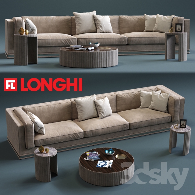 Fratelli Longhi MASON 3-Seates Sofa