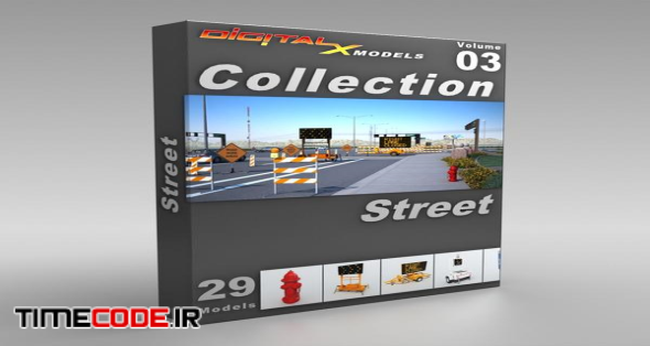 3D Model Collection Volume 3: Street