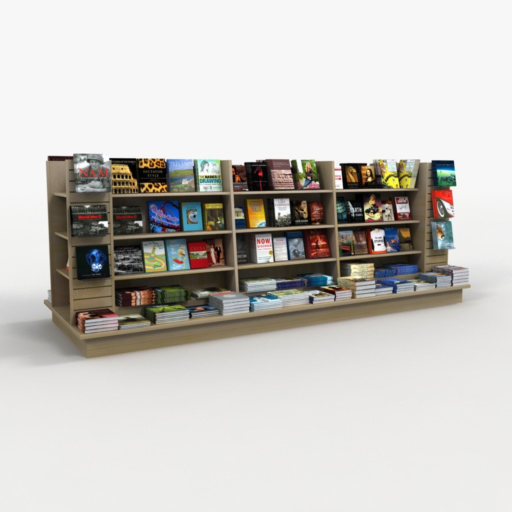 3D Model Collection Volume 7: Bookstore