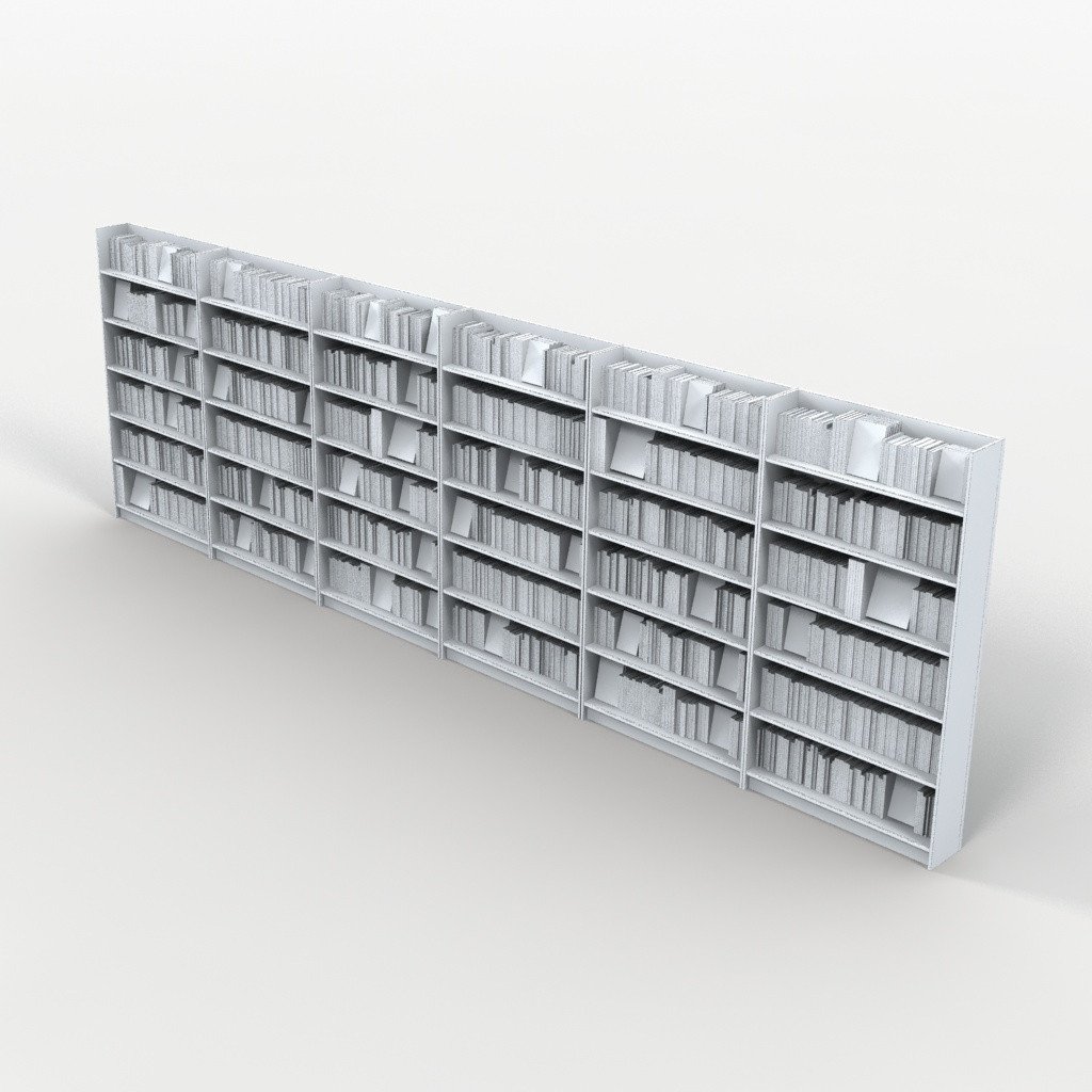 3D Model Collection Volume 7: Bookstore