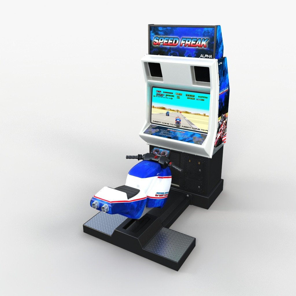 3D Model Collection Volume 25: Arcade Games