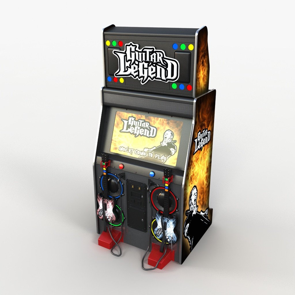 3D Model Collection Volume 25: Arcade Games