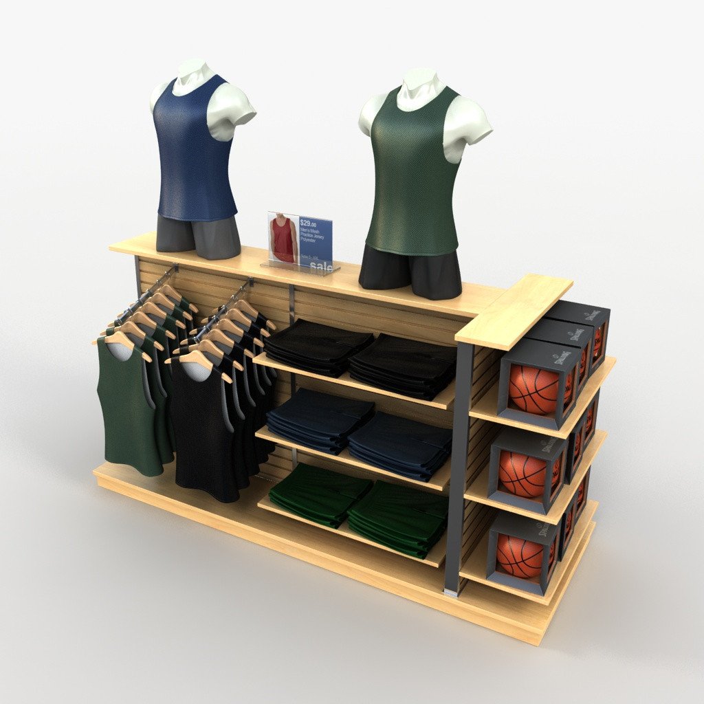 3D Model Collection Volume 33: Athletic Apparel