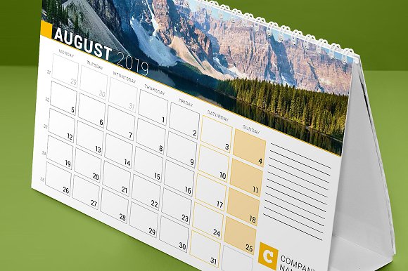 Desk Calendar 2019 (DC034-19)