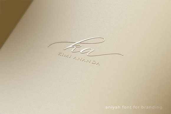Aniyah Script Calligraphy