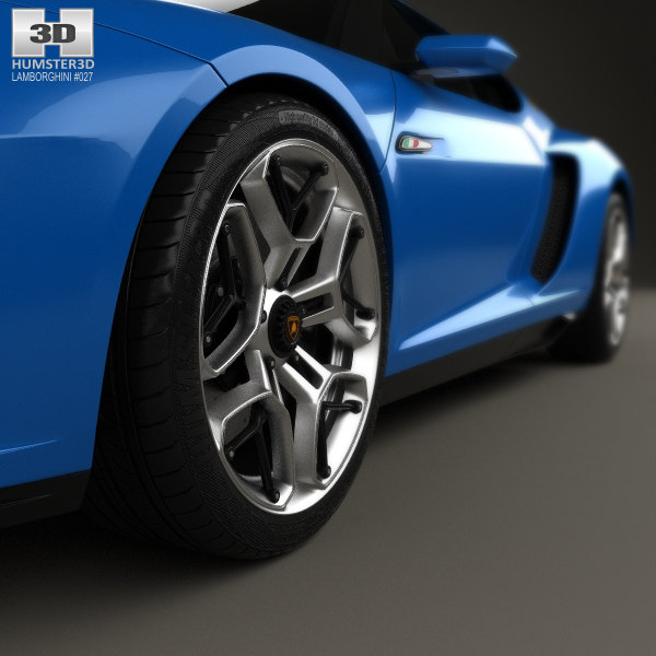 3D Lamborghini Asterion LPI 910-4 2014 model