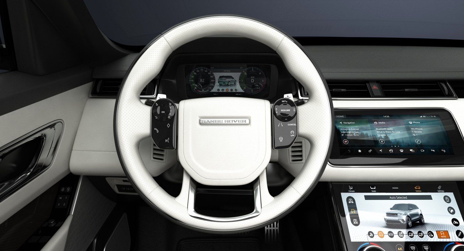 3D 2018 Land Rover Range Rover Velar model