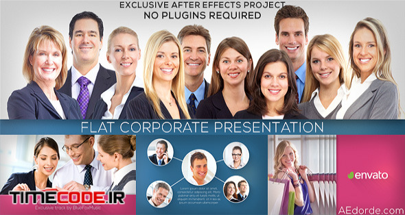  Flat Corporate Presentation 