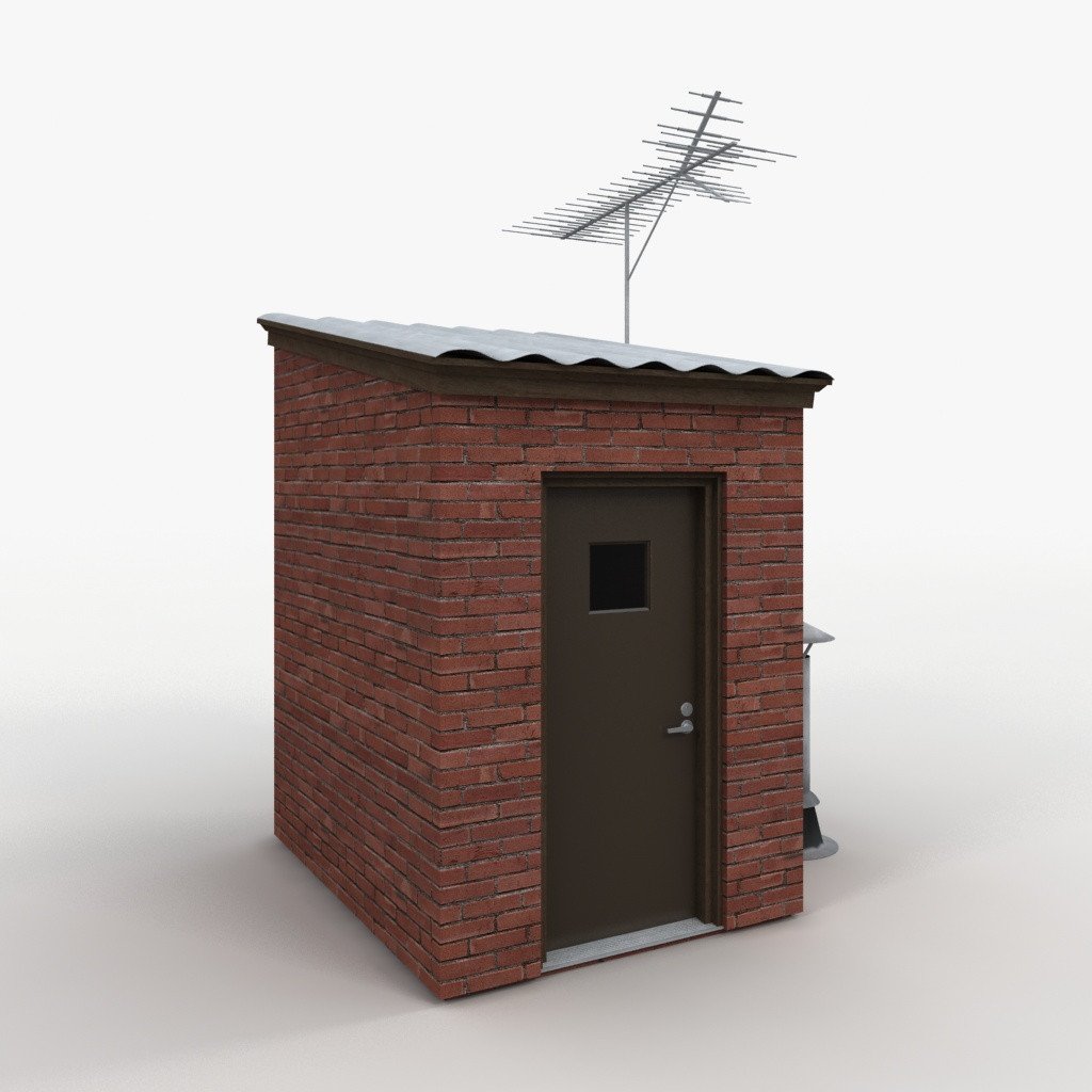 3D Model Collection Volume 13: Rooftop Mechanical