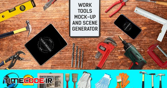Work Tools Mock-up / Scene Generator