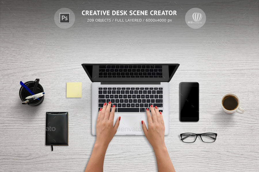  Creative Desk Scene Creator 