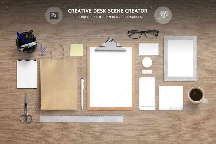  Creative Desk Scene Creator 