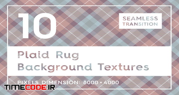 10 Plaid Rug Background Textures