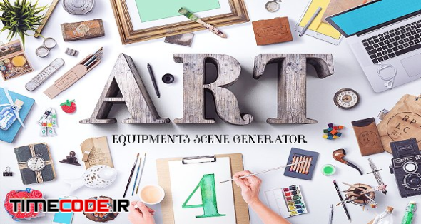 Art Equipments Scene Generator V4