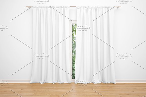 Curtains Mockup