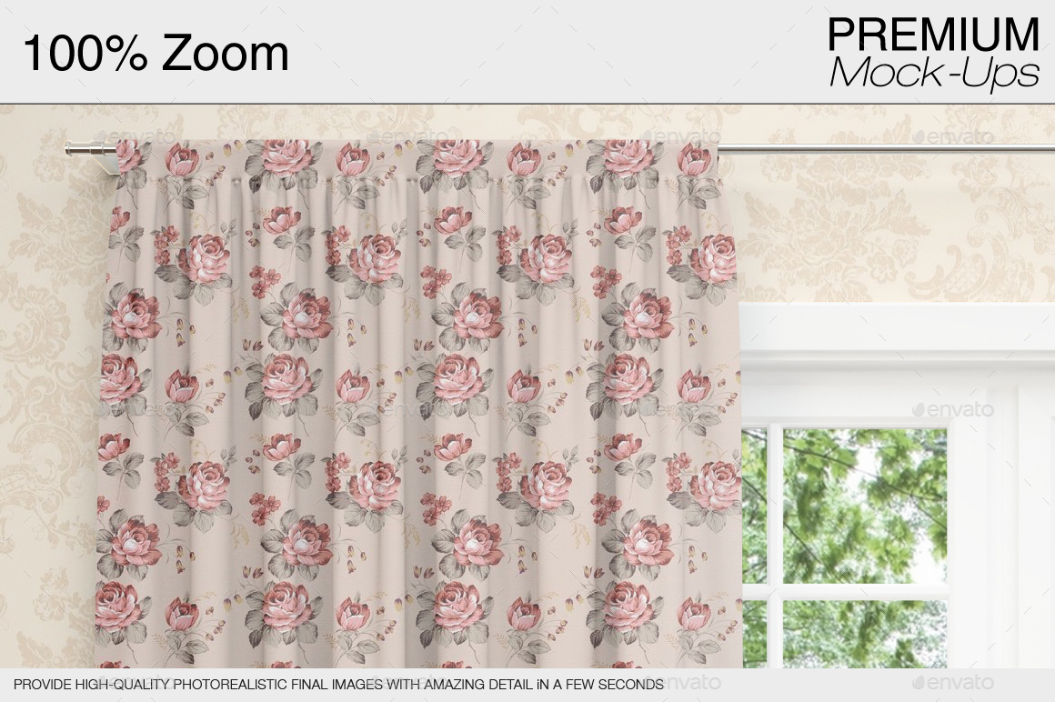  Curtains Mockup Pack 