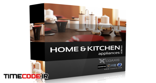 CGAxis Models Volume 20 Home & Kitchen Appliances