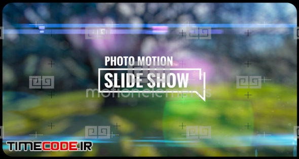 Slide Show Photo Motion After Effects Templates
